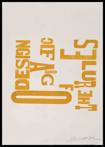 Print 36/41. "Rules of Grafic Design" series